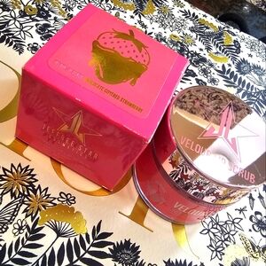 Rare Discontinued Jeffree Star Chocolate Covered Strawberry Lip Scrub
